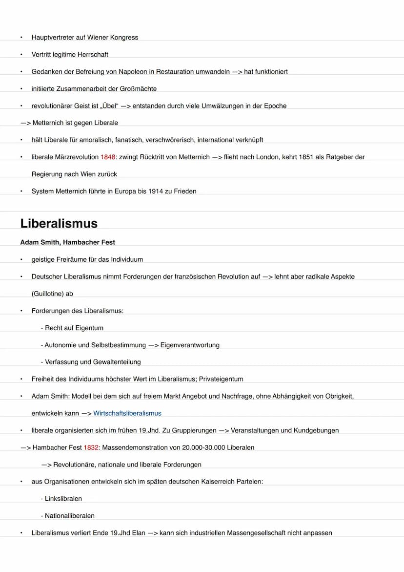 Das 19. Jahrhundert Wiener Kongress
1814, 1815
europäische Monarchen verhandeln nach Niederlage Napoleons über Neuordnung von Deutschland un