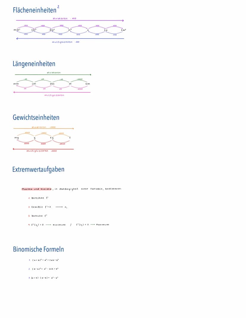 Mathematik
Ableitung Kettenregel
Ableitung von verketteten Funktionen
2.B.
Ableiten.
außere Funktion u(v)
f(x) = u(v(x))
Begegnet häufig bei
