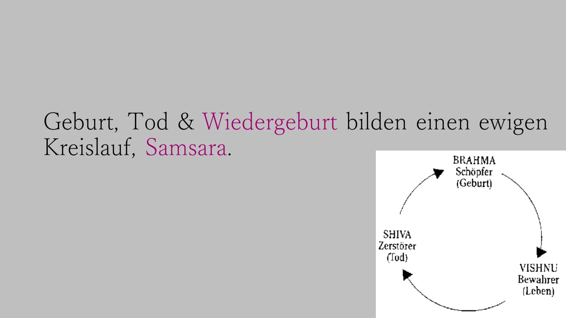 Hinduismus
30
„Wahres Glück besteht darin, andere
Menschen glücklich zu machen." Die Wurzeln des Hinduismus reichen mehr als
4.000 Jahre zur