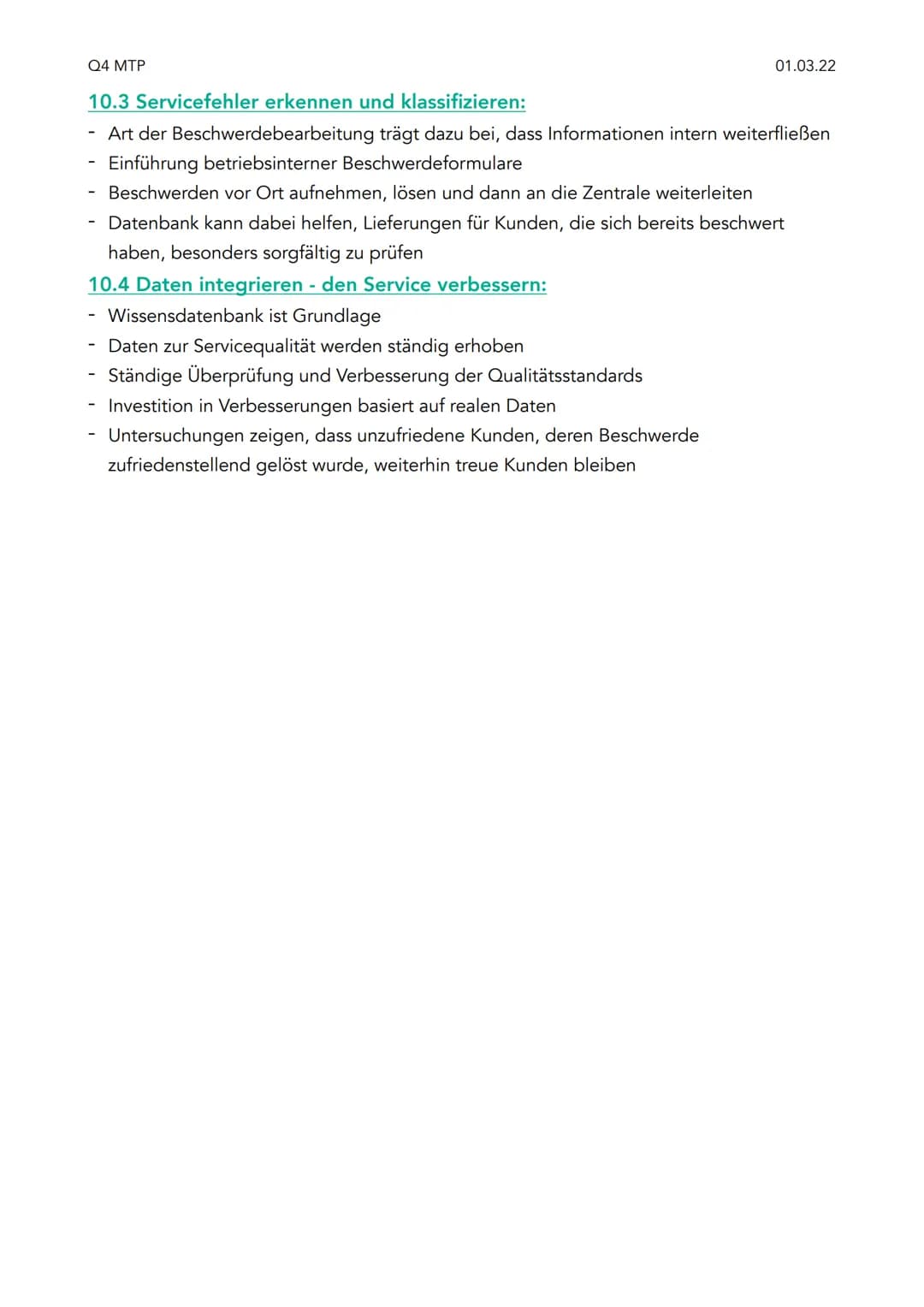 Q4 MTP
Q4 Klausur Marketing
1. Was ist Marketing?
Einfachste Definition ist das unternehmerische Handeln, das sich am Markt orientiert
Im Vo