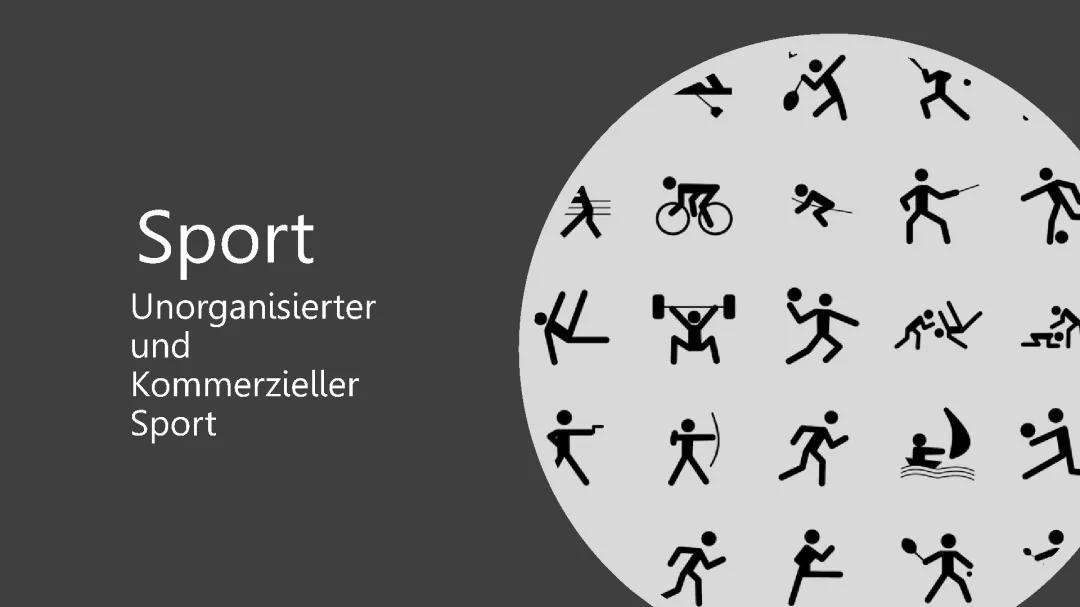 Organisierter und nicht organisierter Sport: Definitionen und Beispiele