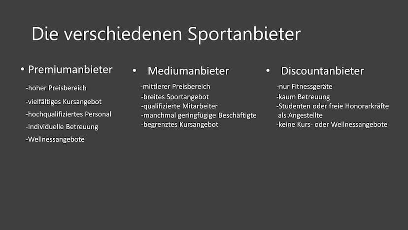 Sport
Unorganisierter
Kommerzieller
Sport
und
次
方
网
《出污
文大上呀
户户 Inhaltsverzeichnis
Kommerzieller Sport
• Definition
●
• Kunden
●
●
Die Versc