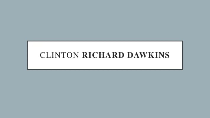 Know Clinton Richard Dawkins  thumbnail