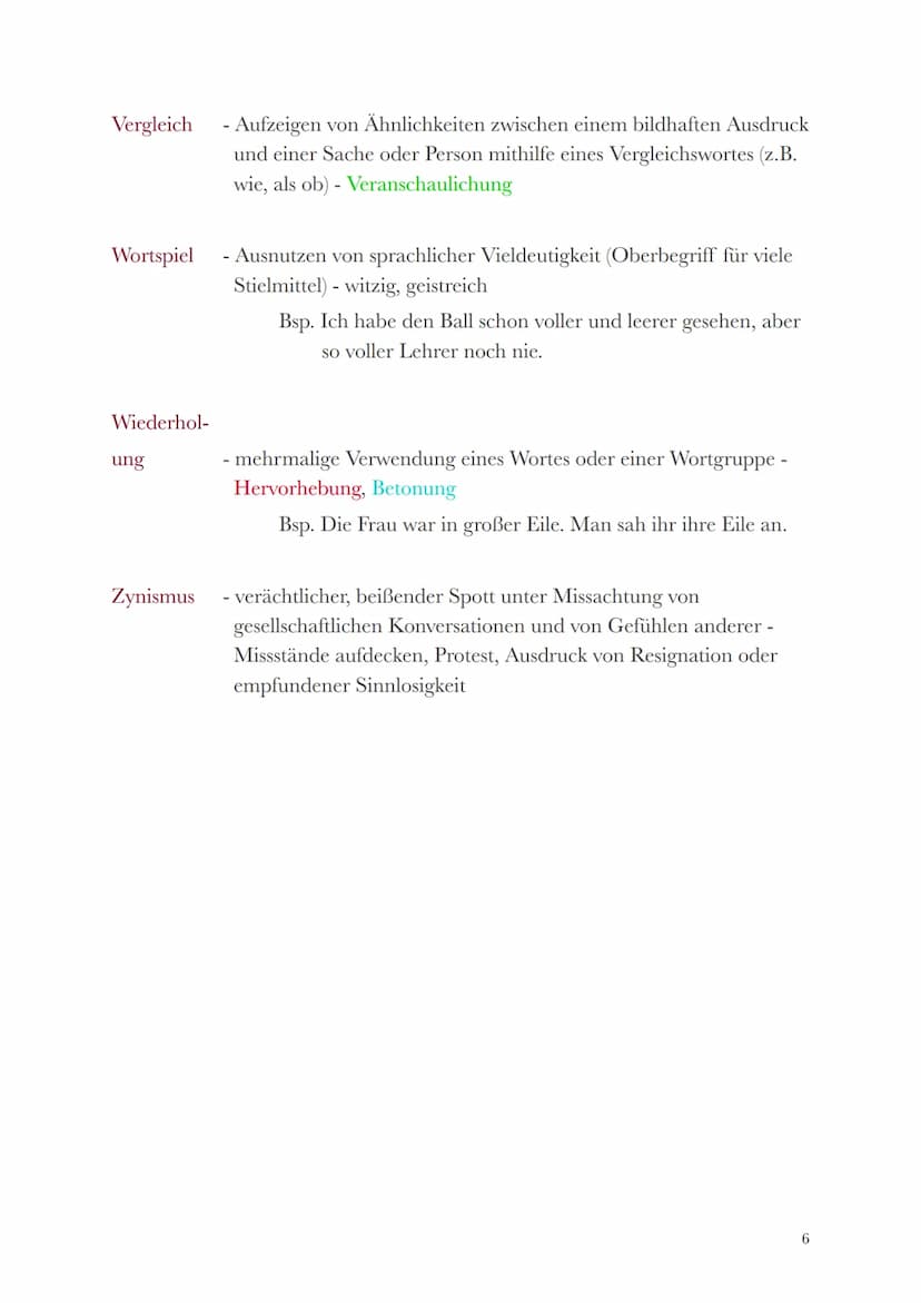 15. Dezember 2022
Legende
Bedeutung: Veranschaulichung, Betonung, melodisch, lautmalerisch, Hervorhebung,
Ausdruck der Gefühle, Verdeutlichu