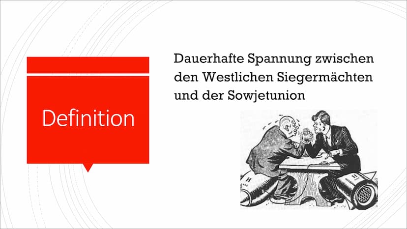 Der Kalte Krieg
Eine Präsi von Wilhelmine Gliederung
Definition
▪ Genese
▪ Stand der Dinge
Rechtfertigung
Auswirkungen\Einfluss
▪
▪ Öffentli