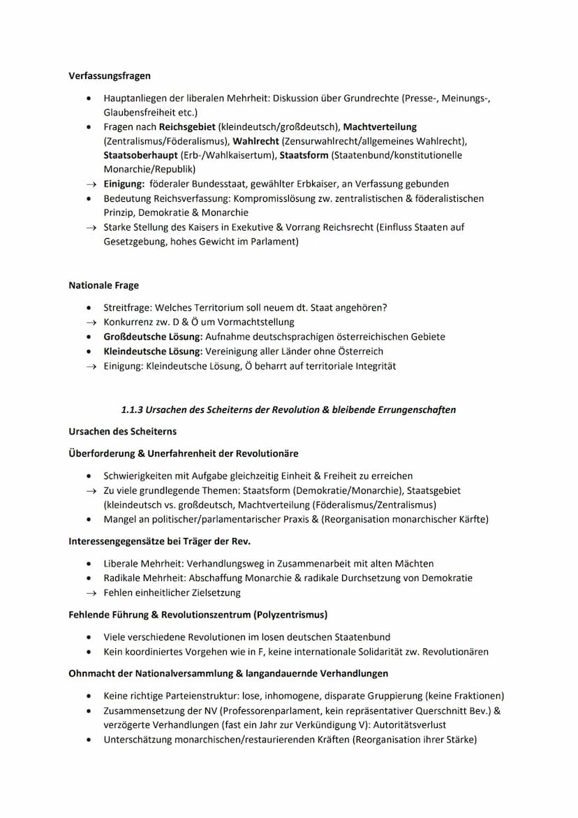Ausgangssituation in Deutschland
Heilige Römische Reich deutscher Nationen (HRRdN) war ein Flickenteppich
Territoriale Zersplitterung & fehl