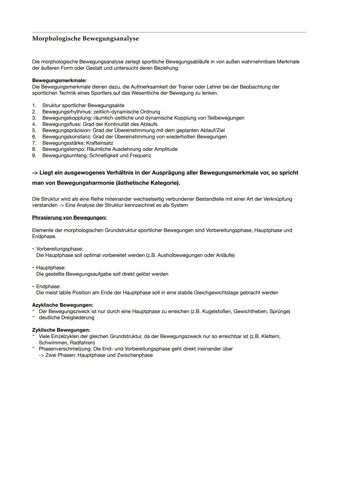 Themen:
Bewegungsstruktur und Bewegungslernen:
Prinzipien und Konzepte des motorischen Lernens
Methoden zur Gestaltung von Lehr- und Lernweg