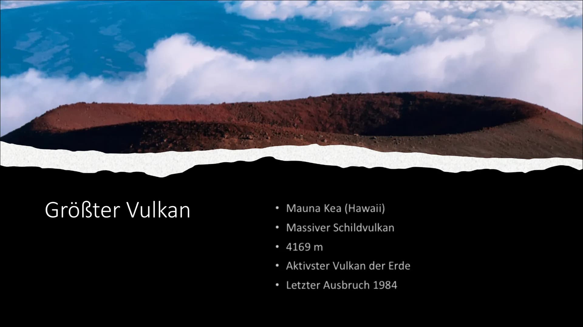 Die Vulkane Übersicht
Was sind Vulkane?
Vulkane entstehen durch....
• Größter Vulkan
Gefährlichster Vulkan
Vorhersagen von Vulkanausbrüchen
