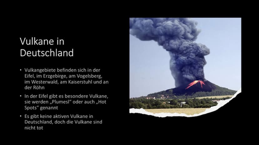 Die Vulkane Übersicht
Was sind Vulkane?
Vulkane entstehen durch....
• Größter Vulkan
Gefährlichster Vulkan
Vorhersagen von Vulkanausbrüchen
