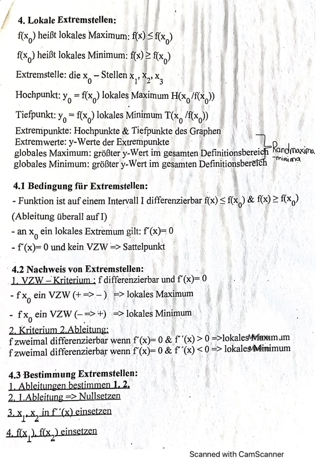 Arten von Funktionen
Funktionen können in Gruppen eingeteilt werden:
1. Polynomfunktionen (Ganzrationale Funktionen): Konstante, lineare, qu