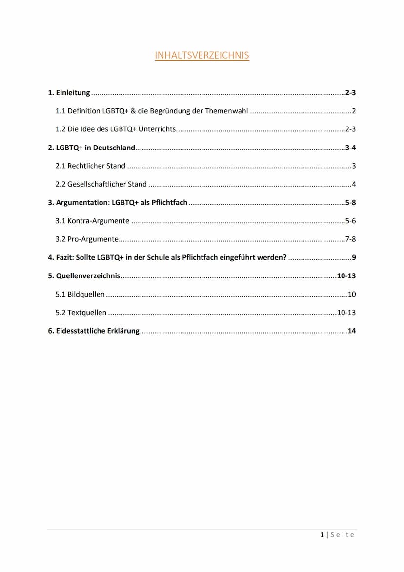 LGBTQ+
Sollte es in der Schule als Pflichtfach
eingeführt werden?
HAUSARBEIT
Lehrer: -
Fach: Politik & Wirtschaft
Thematik: Politisches Syst