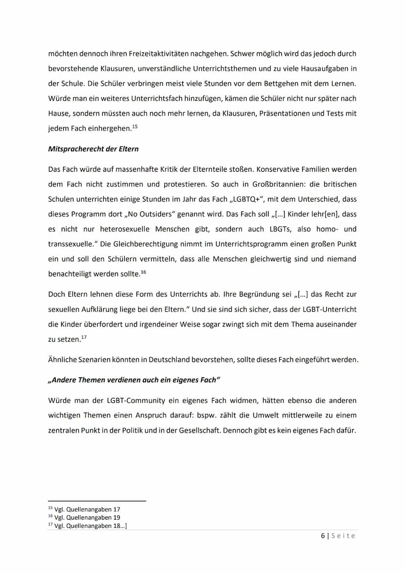 LGBTQ+
Sollte es in der Schule als Pflichtfach
eingeführt werden?
HAUSARBEIT
Lehrer: -
Fach: Politik & Wirtschaft
Thematik: Politisches Syst