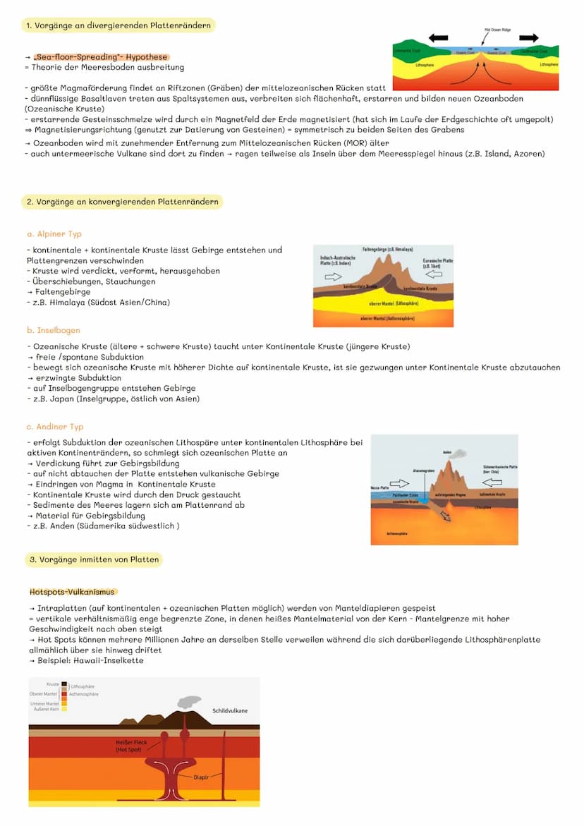 Der Schalenbau der Erde
-entscheidende Erkenntnisse über den Erdaufbau liefert die SEISMOLOGIE (=Lehre von Erdbeben und ihrer Ausbreitung)
→