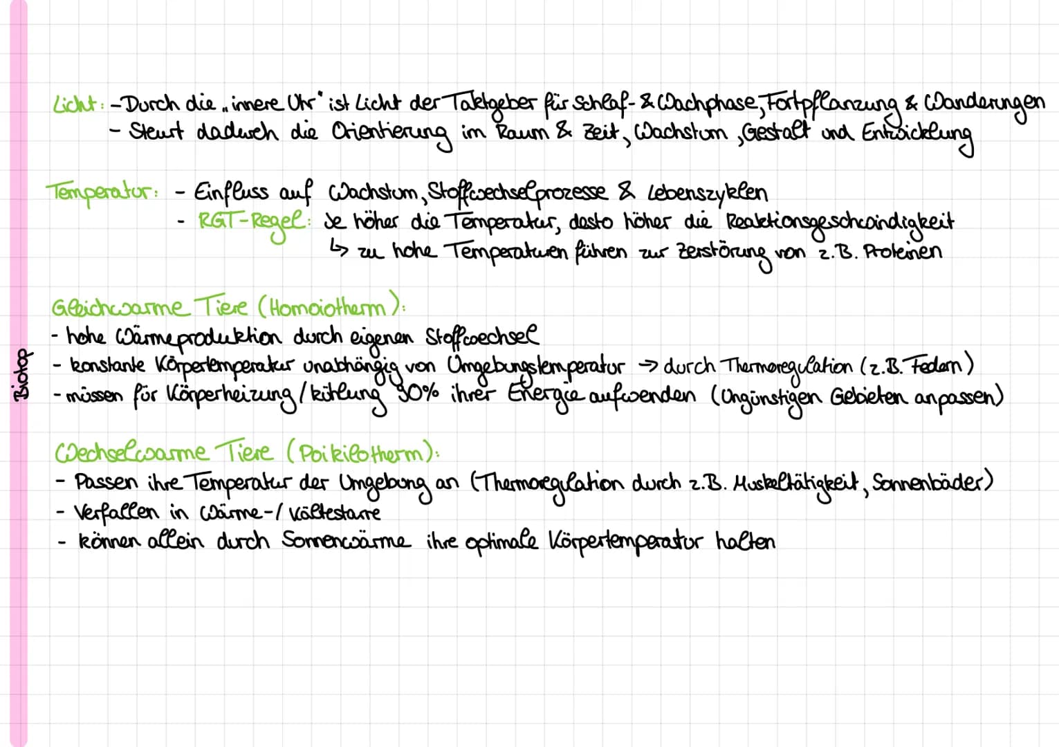 Allgemein
Ökologie: Wechselbeziehung zwischen Lebewesen und ihrer Umwelt
Autoökologie Teilgebiet, dass sich mit dem einzelnen Organismus und
