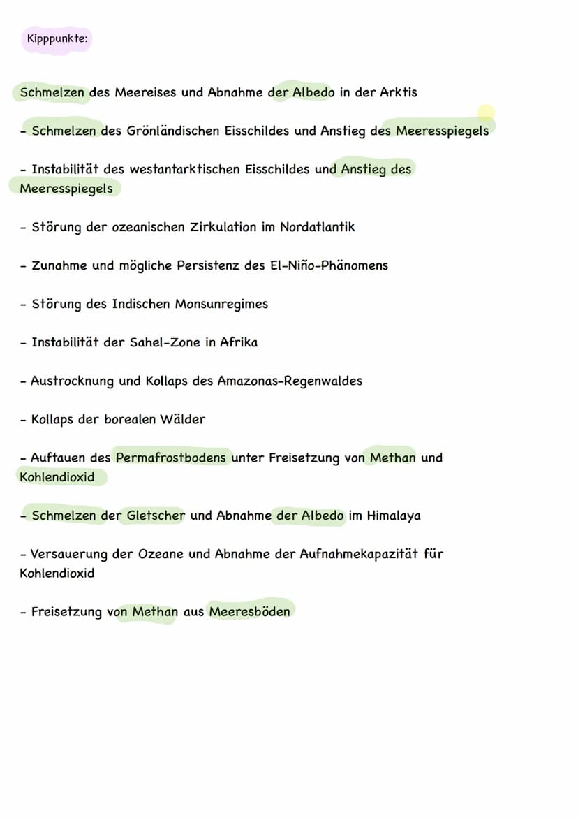 Klimawandel
Im Kern bezeichnet der Klimawandel die Abkühlung oder Erwärmung des Klimas auf
der Erde über einen langen Zeitraum
Treibhaus
Ein
