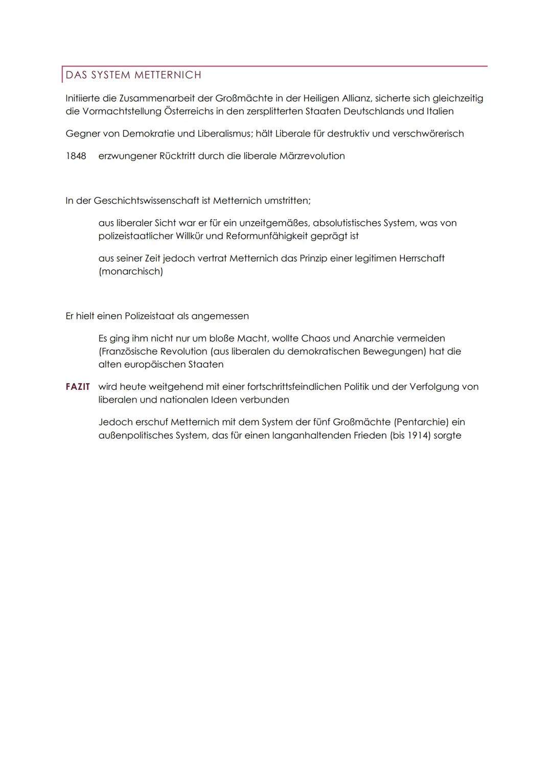 DAS LANGE 19. JAHRHUNDERT
RESTAURATION UND FORMIERUNG DER LIBERALEN BEWEGUNG (1815-1847)
ZEITSTRAHL
1815
1815-1866
1816-1821
1817
1819
1830
