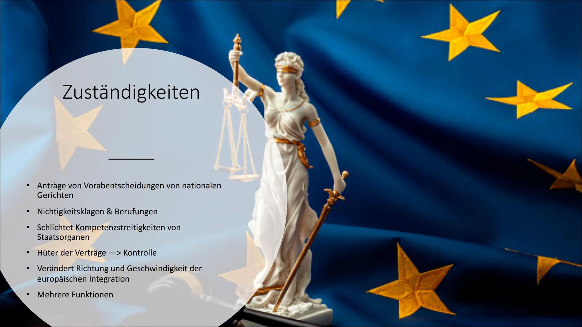 ANEXE EX
CVRIA
COUR DE JUSTICE
DE L'UNION
EUROPÉENNE
Der europäische
Gerichtshof
Ist der EuGH überhaupt sinnvoll? Inhaltsverzeichnis
1)
2)
3