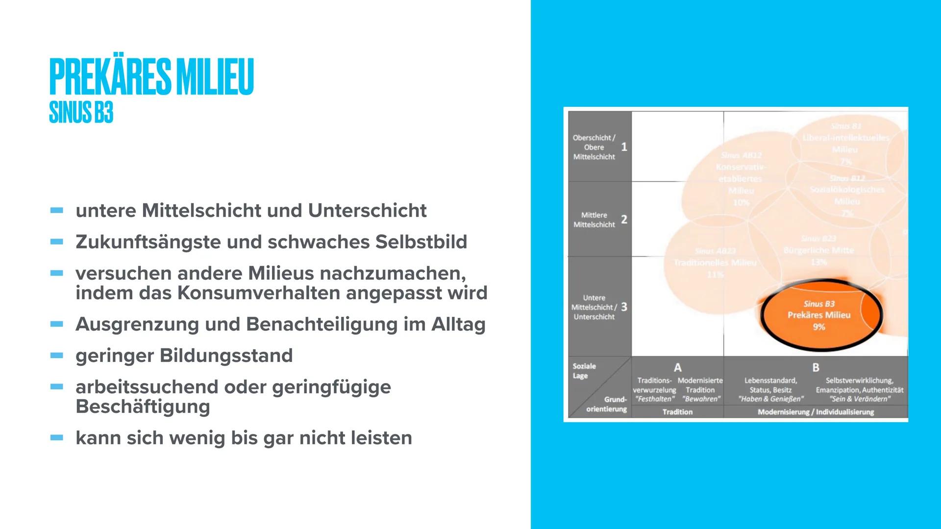 SOZIALE MILIEUS GLIEDERUNG
1. Definition
2. Die Habitustheorie von Pierre Bourdieus
3. Die Sinus-Milieus
1. Definition
2. Die verschiedenen 