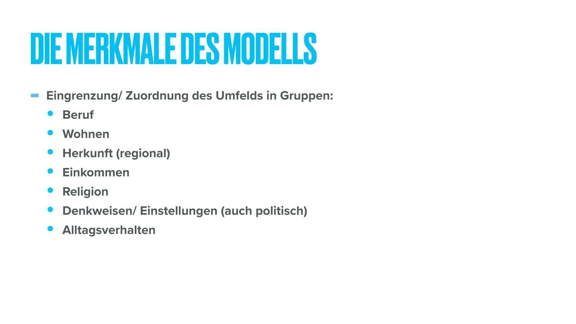 SOZIALE MILIEUS GLIEDERUNG
1. Definition
2. Die Habitustheorie von Pierre Bourdieus
3. Die Sinus-Milieus
1. Definition
2. Die verschiedenen 