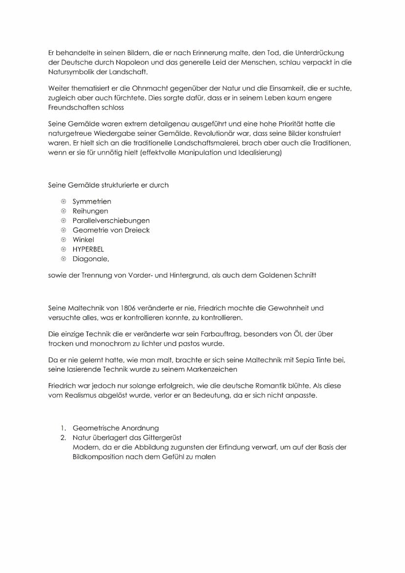 CASPAR DAVID FRIEDRICH LEBENSLAUF
* 5.September 1774 in Greifswald, 9 Geschwister
Vater: Lichtgießer Adolf Gottlieb Friedrich
Mutter: Sophie