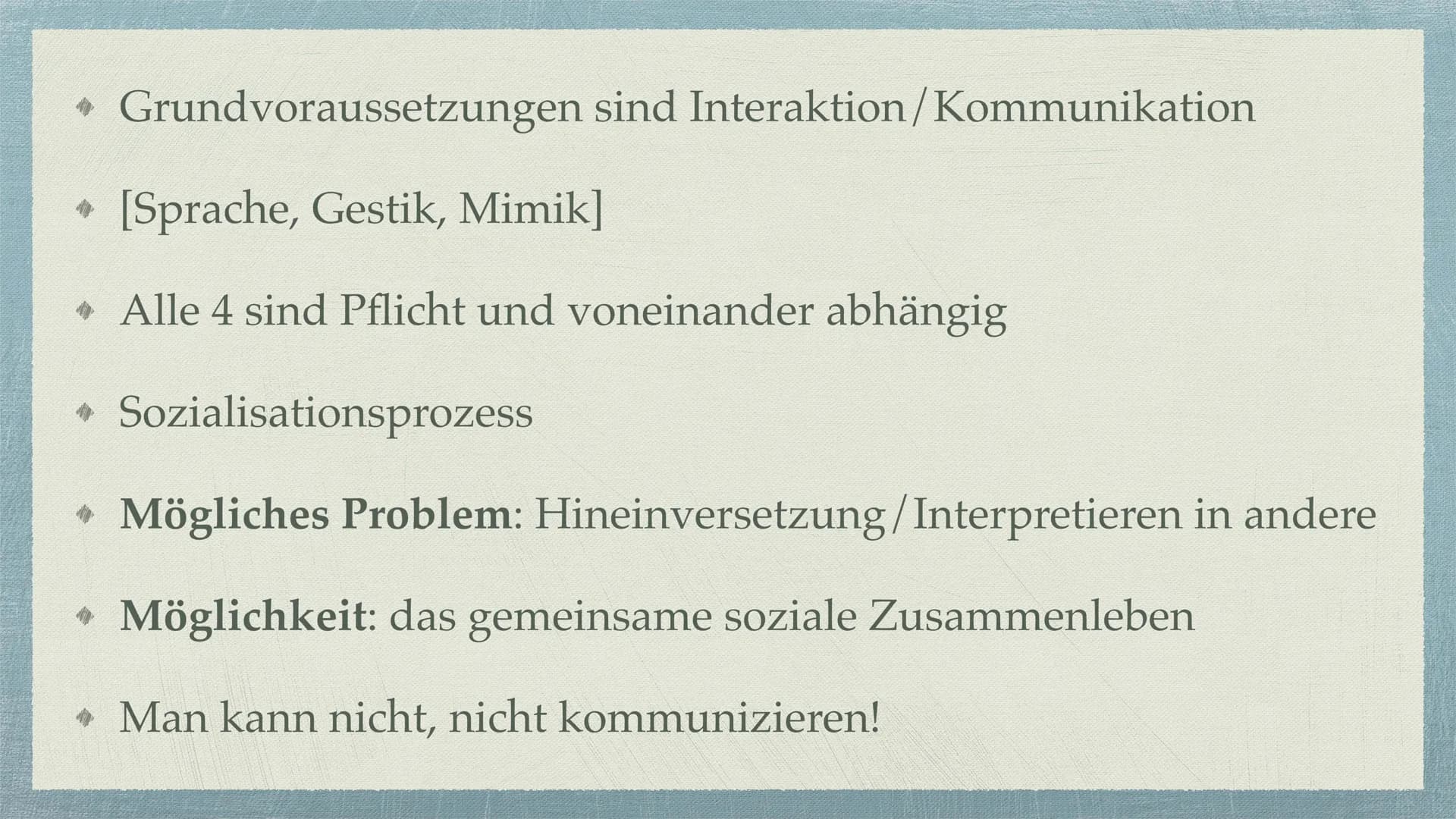 MEAD UND KRAPPMANN
By Jan-Luca and Sara ◆ MEAD
4 Instanzen
Ich Identität
✦ Play and Game
KRAPPMANN
Rollenmodell --> Konflikte
Die balanciere