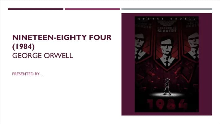 Know PowerPoint: George Orwell 1984 thumbnail