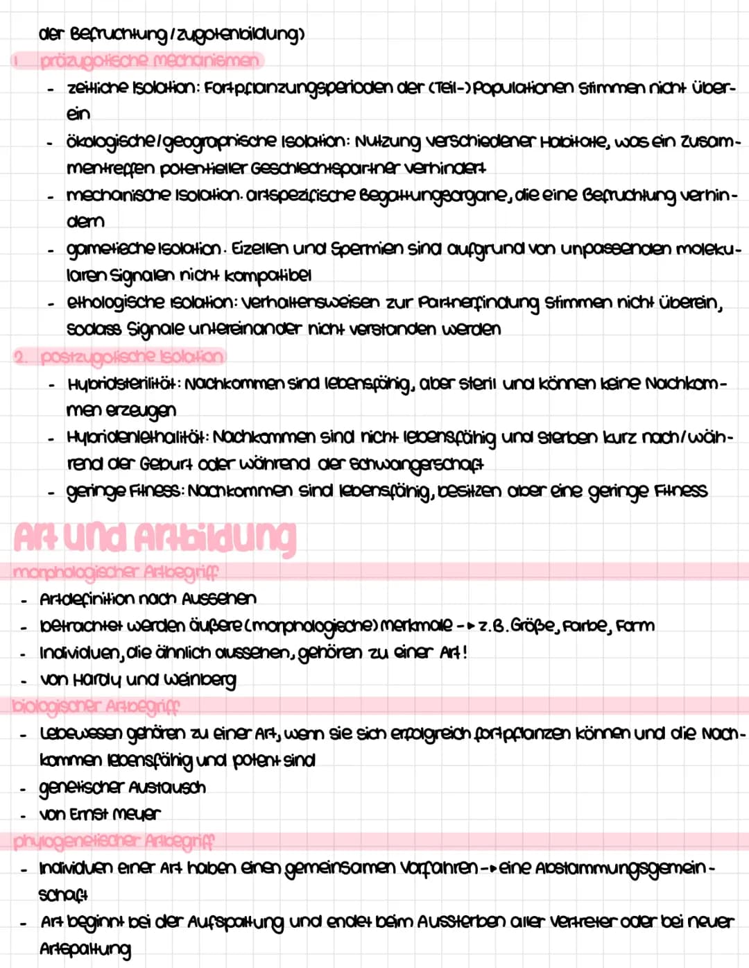 Inhalisfeld 6: Evolution
Entwicklung der Evolutionstheorie
Transformationstheorie (Jean Baptiste de Lamarck) 1809
Theorie von der Veränderli