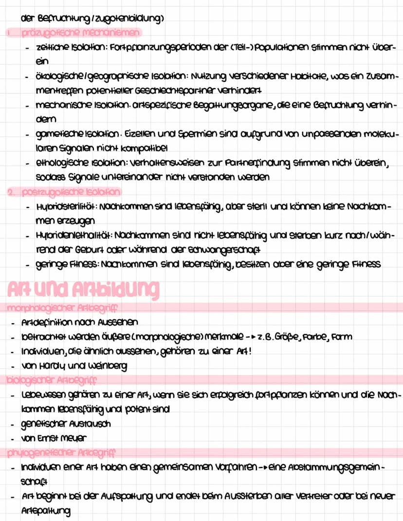 Inhalisfeld 6: Evolution
Entwicklung der Evolutionstheorie
Transformationstheorie (Jean Baptiste de Lamarck) 1809
Theorie von der Veränderli