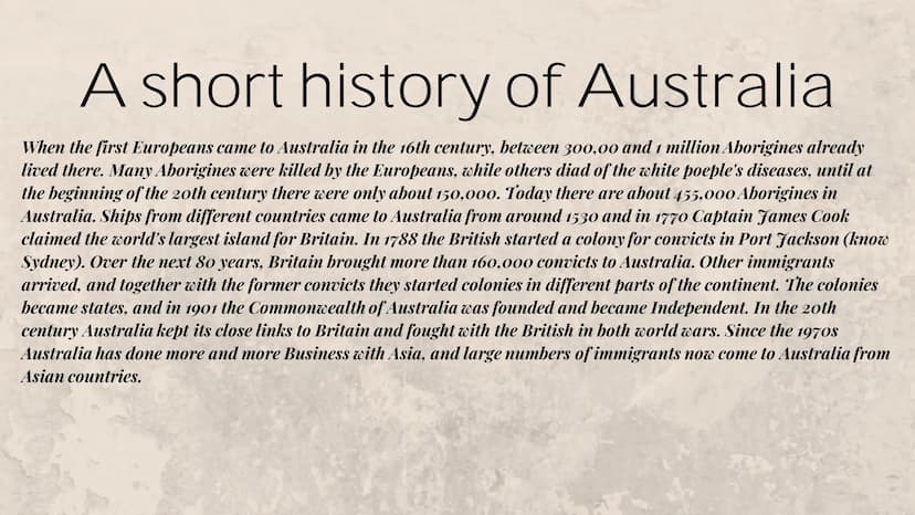 LERNZETTEL
Australien ●
A lot of animals live in Australia
Animals
• Some of them are only found in Australia
• Animals live in Australia li