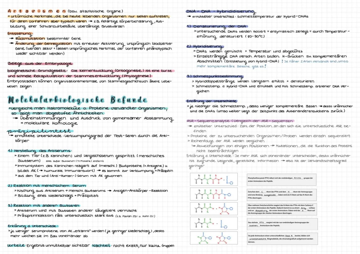 Evolution
Art be
riff
biologischer Artbegriff: Gruppen von Individuen, die miteinander fruchtbare
Nachkommen haben können
selbe Fortpflanzun