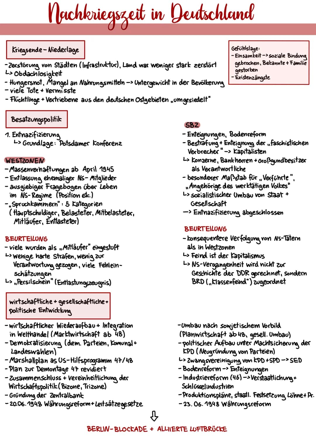 Definition
Der Ost-West-Konflikt
-Auseinandersetzung auf allen Ebenen der zwei Weltmächte USA und Udss R
L> starker Gegensatz der Systeme + 