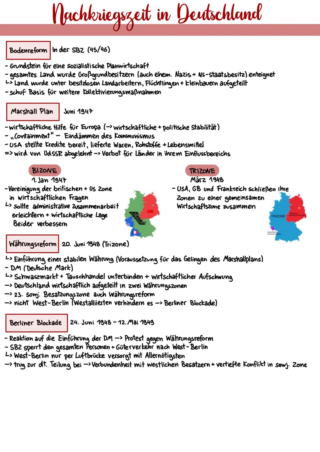 Definition
Der Ost-West-Konflikt
-Auseinandersetzung auf allen Ebenen der zwei Weltmächte USA und Udss R
L> starker Gegensatz der Systeme + 