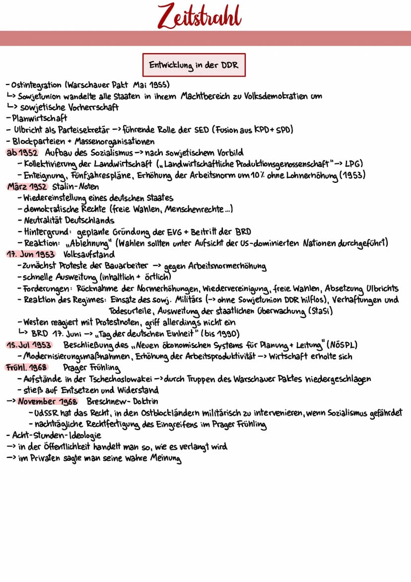 Definition
Der Ost-West-Konflikt
-Auseinandersetzung auf allen Ebenen der zwei Weltmächte USA und Udss R
L> starker Gegensatz der Systeme + 