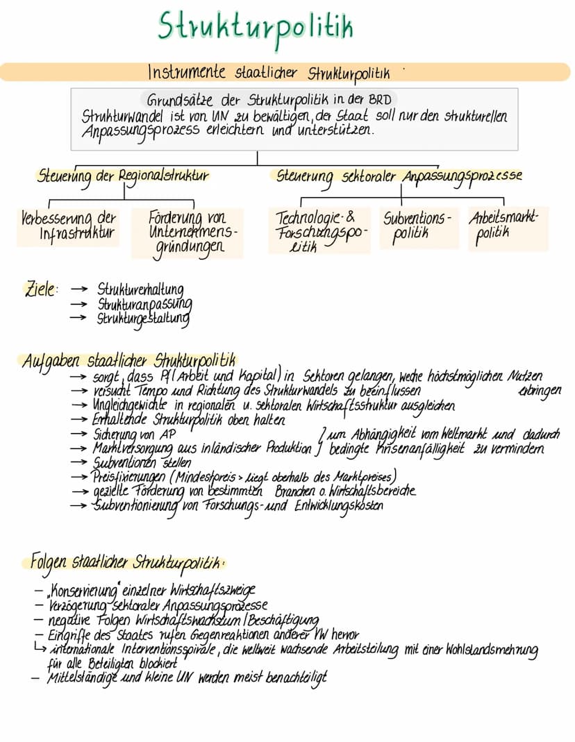 Wirtschaftspolitik
MERKE: ist die Gesamtheit aller Bestrebung, Handlungen und Maßnahmen,
die darauf abzielen, den Ablauf des Wirtschaftsgesc