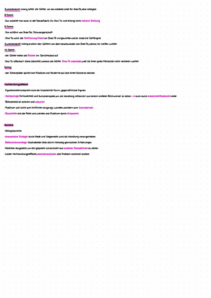 Allgemeines
verfasst von Bertolt Brecht und 1943 veröffentlicht (Exilliteratur)
.. 10 Szenen, Vorspiel, Epilog und 7 Zwischenspiele episches