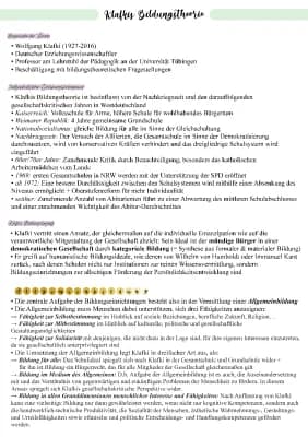 Know Wolfgang Klafki - Bildungstheorie thumbnail