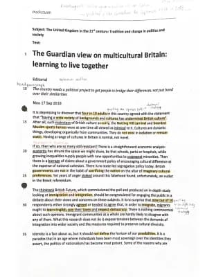 Know United Kingdom and multiculturalism- newspaper analysis thumbnail
