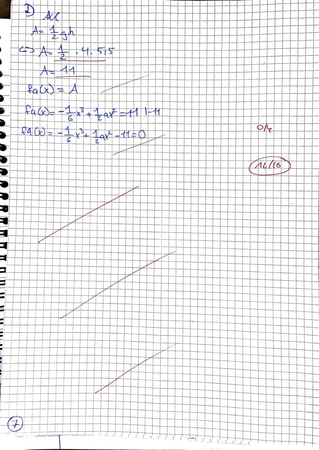 Teil 1:
1. Aufgabe:
Gegeben ist der Graph der zweiten Ableitungsfunktion einer Funktion if.
a)
b)
Hilfsmittelfreier Teil (Zeit: ca. 25 Min.,