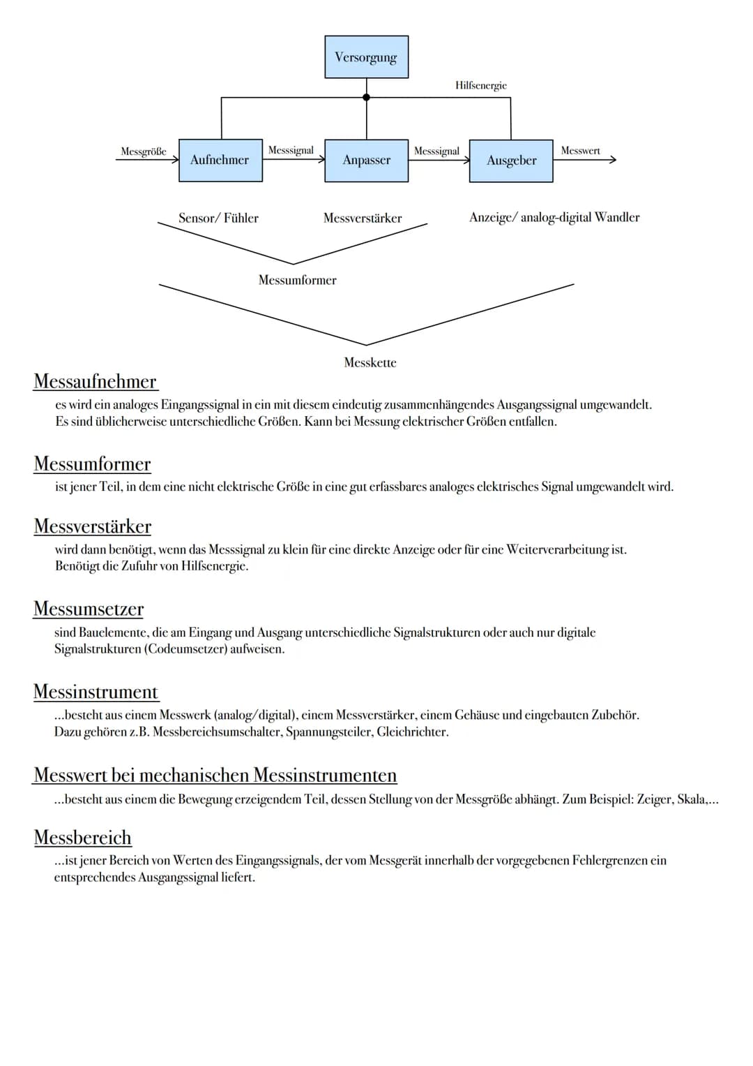 Grundlagen
Messen quantitatives Erfassen einer physikalischen Größe
physikalische Größe = messbare Eigenschaft eines Objekts, Zustands, Vorg