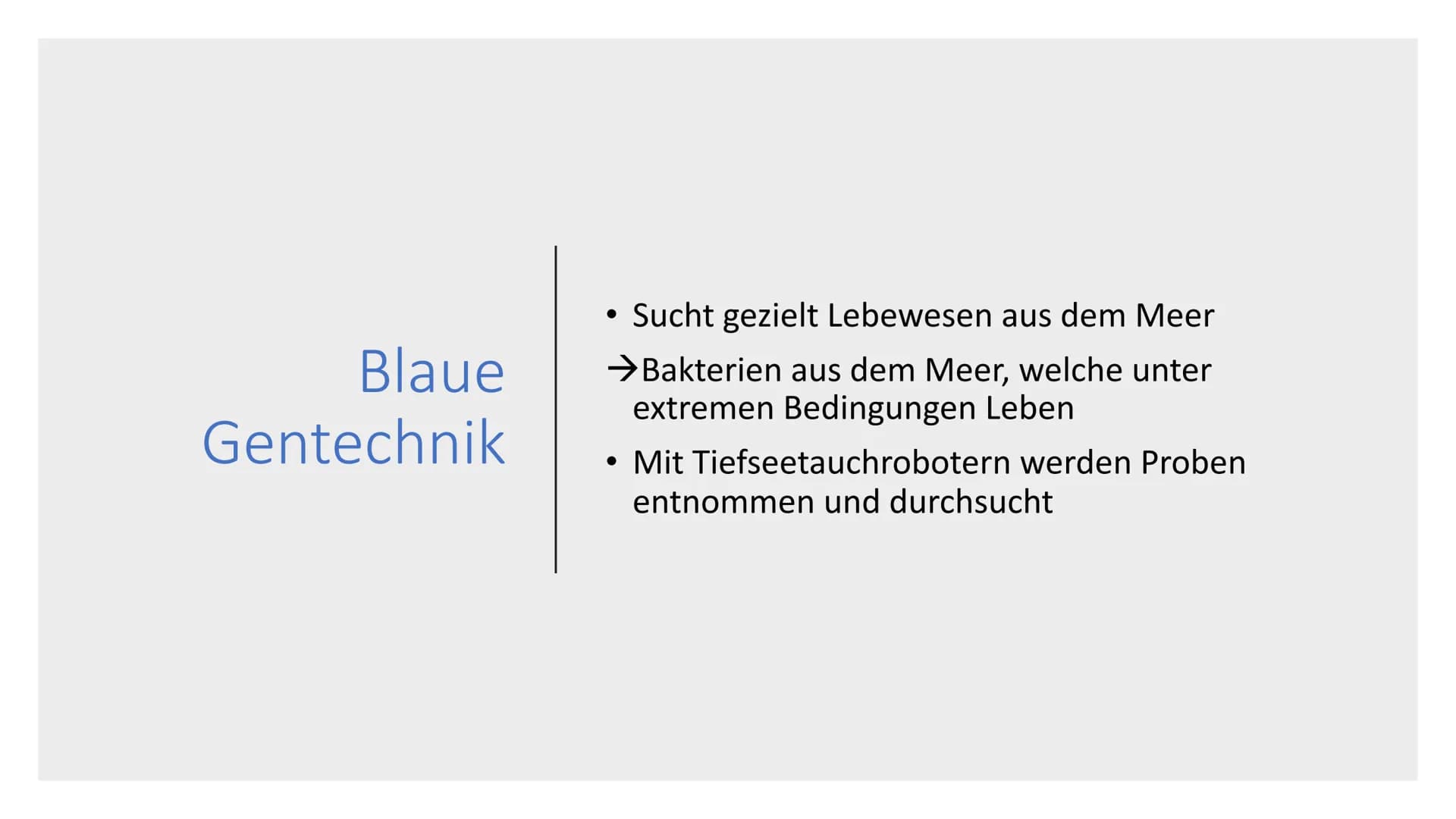 Chancen und Risiken der
Gentechnik Gliederung
• Definition Gentechnik
Anwendungsbereiche der Gentechnik
• Welche Firmen produzieren gentechn