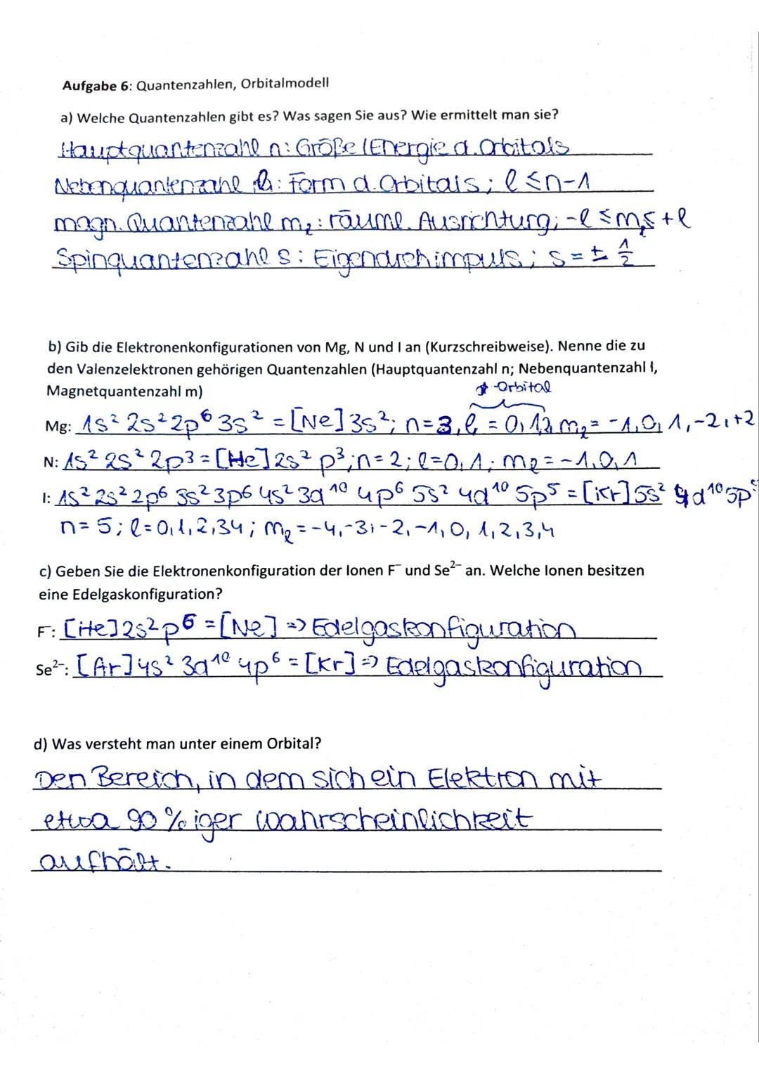 Aufgabe 1: Das Periodensystem der Elemente
Fülle die nachstehende Abbildung aus:
Diese Angaben findest du bei jedem
Element:
1←
H
Wiederholu