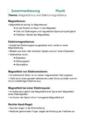 Know Magnetismus und Elektromagnetismus thumbnail