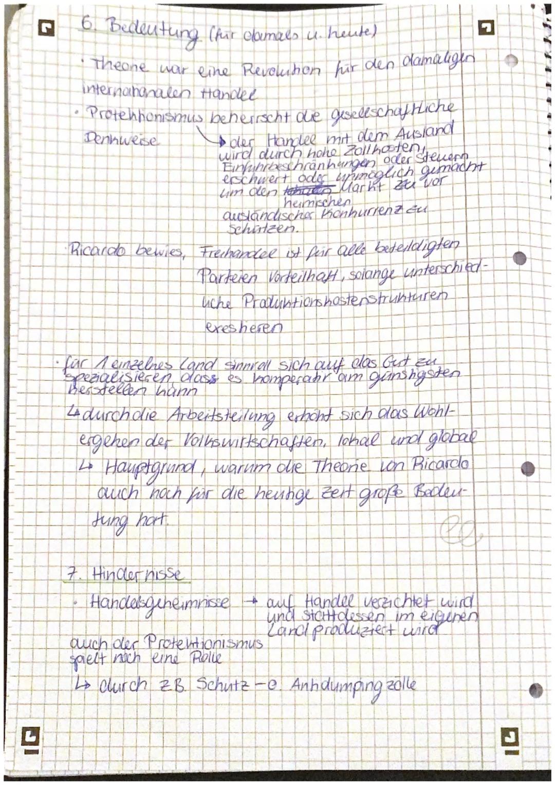 # Komparativer Kostenvorteil

1. Kurze Erklärung
2. David Ricardo
3. Opportunitatshosten)
4. Beispiel Begründung über 3
5. Absoluter u. Komp