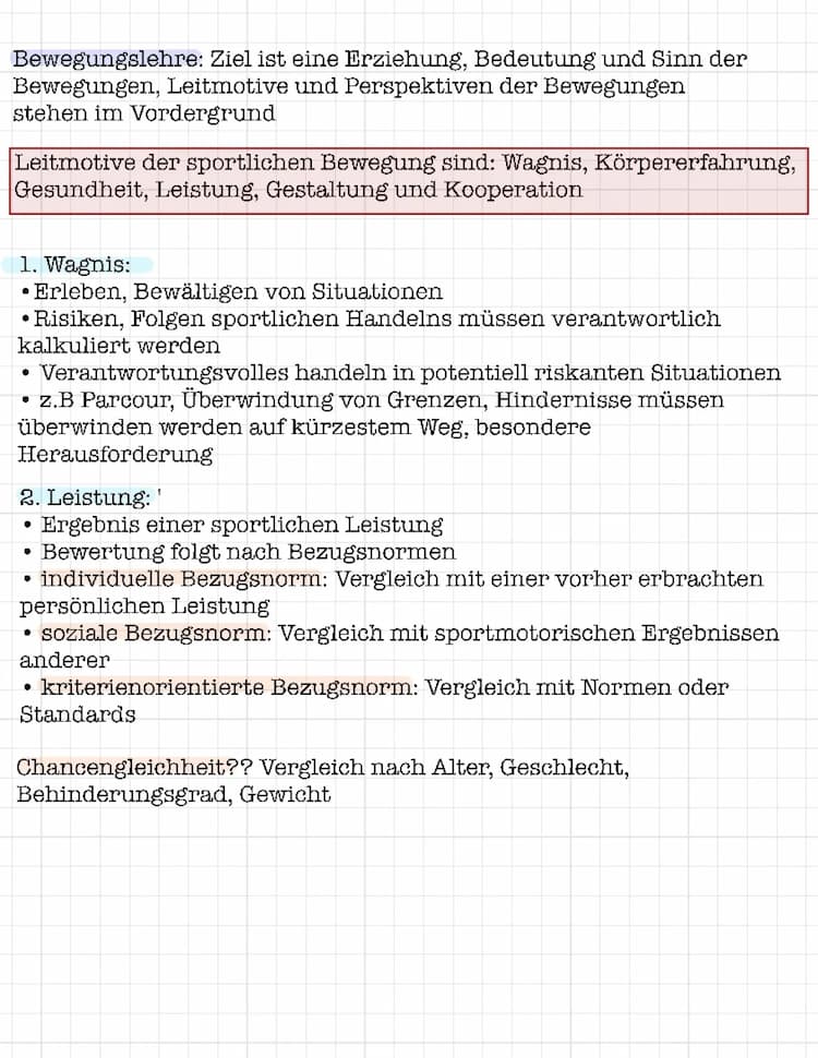Know Leitmotive sportlicher Bewegung  thumbnail