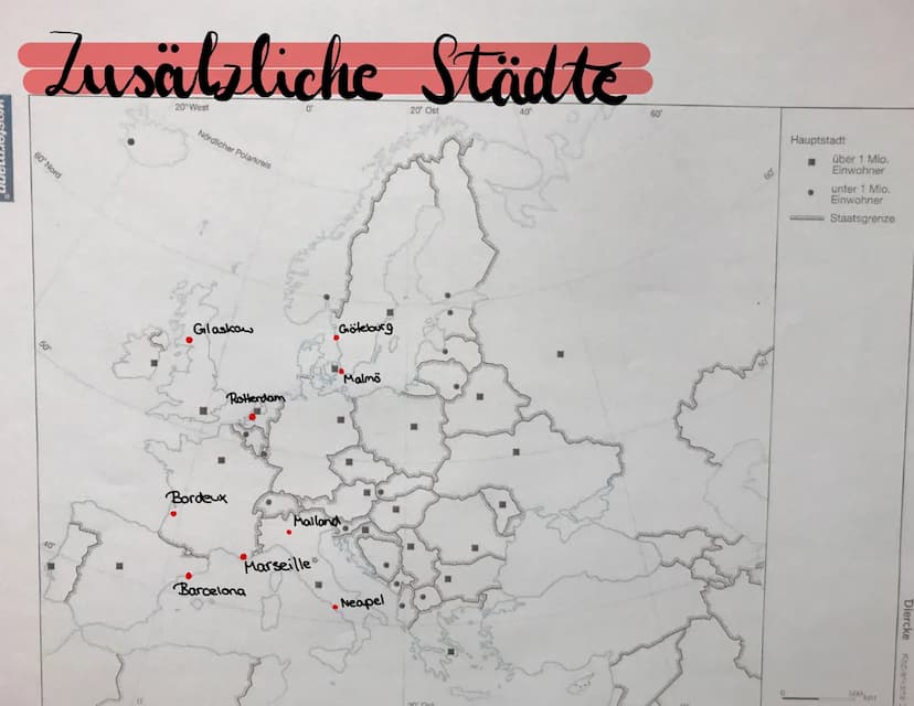 Staaten + Hauptstadte
20 West
60° Nord
Portugal
Spanien
Island
Reykjawilk
Madrid
Dublin
■
Irland
Nördlicher Polarkreis
Groß-
britannien
Fran