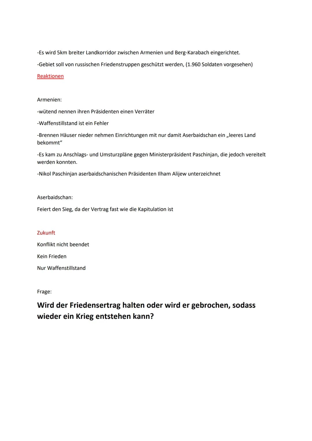 Bergkarabach
Was ist es
-2x saarland
-145.000 einwohner (90% armenier 2005)
-Von armenischen truppen kontrolliert
-International ein Teil as