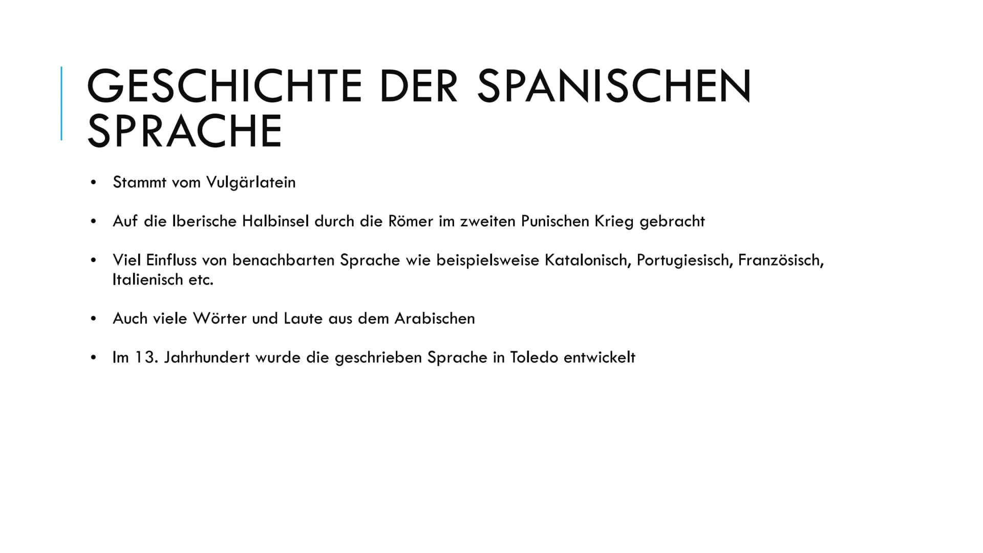 Spanisch als Weltsprache
1) Daten und Fakten
Spanisch wird entweder español oder castellano (Spanien) genannt. Es
gibt 483 Millionen Mutters