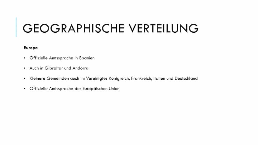 Spanisch als Weltsprache
1) Daten und Fakten
Spanisch wird entweder español oder castellano (Spanien) genannt. Es
gibt 483 Millionen Mutters