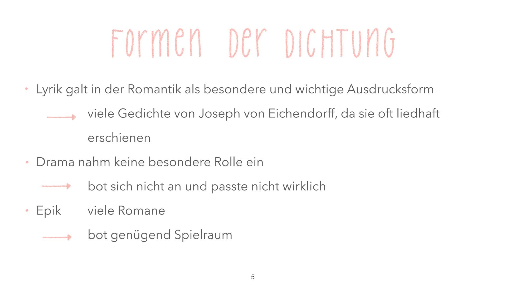 # Romantik # ALLGemein

*   Die Romantik ist eine Literaturepoche in Europa und Nordamerika

*   Ursprünge liegen in England

*   Wird unter