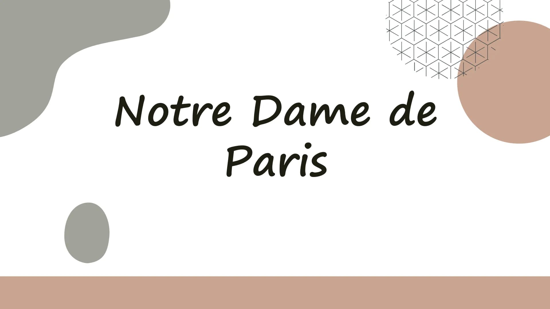 Notre Dame de
Paris Fakten
• Wurde von Maurice DE Sully und Ludwig II. Gebaut
Die Notre Dame ist eine Kathedrale im Herzen von Paris
• Im Mi